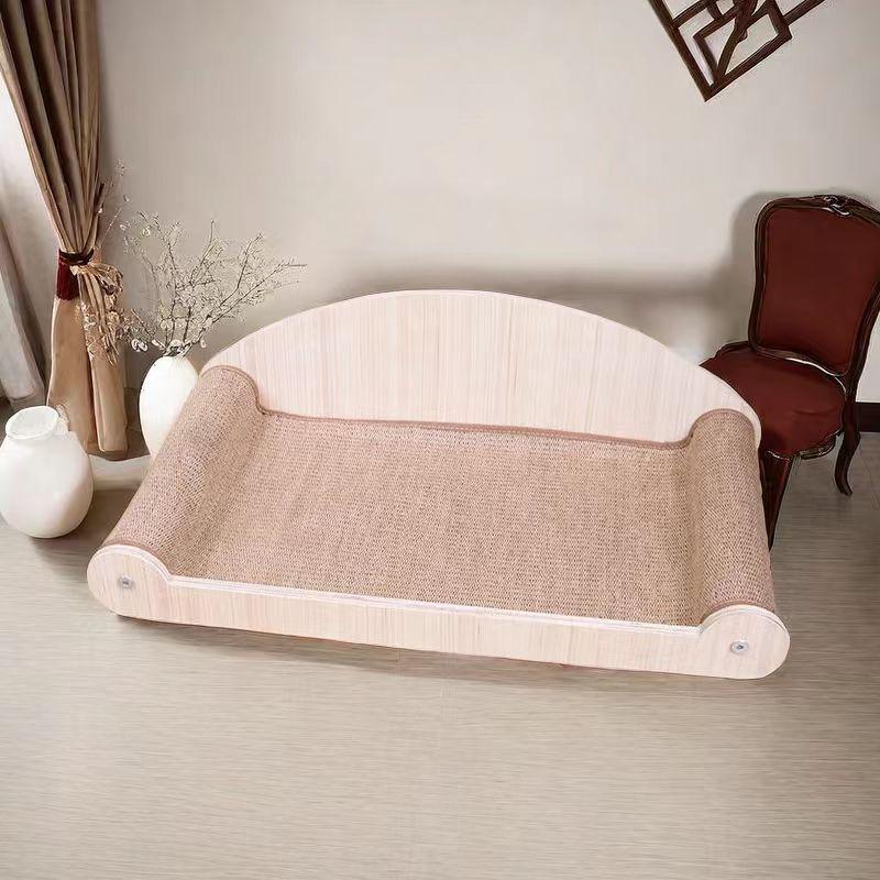 Колонна для восхождения кошек: Универсальная платформа для прыжков и когтеточка Four Seasons с рамкой-гнездом