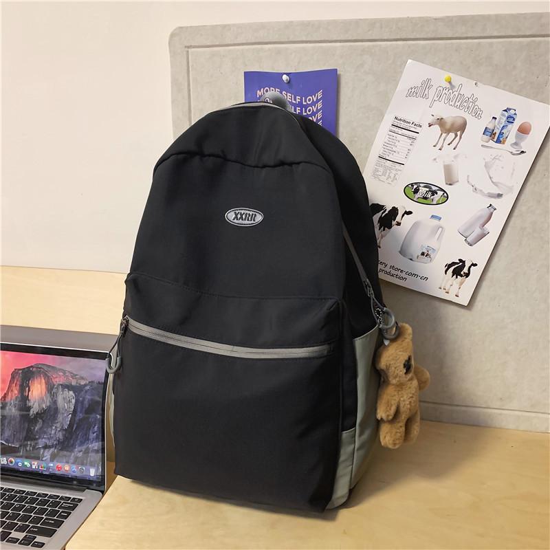 School Bag School Bag Female College Student Versatile Harajuku Simple Backpack Girls Commuting Shopping Small Backpack