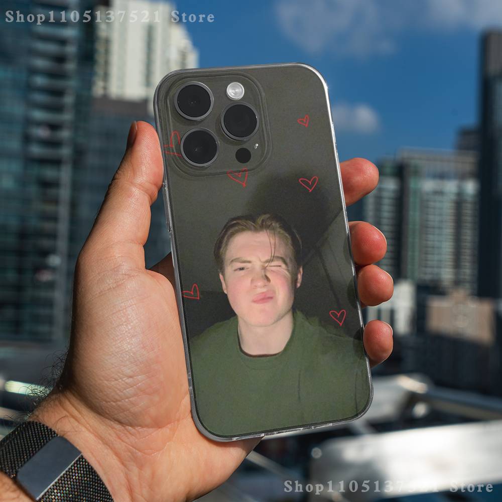 Чехол для телефона актера К-Кита Коннора Для iPhone 17,16,15,14,13,12,11 Pro,Max,Plus,X,XS,XR,SE4,E Mini Прозрачный Мягкий Чехол