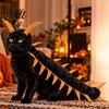 Забавный многоногий костюм-кошка в виде сороконожки, костюм для Хэллоуина для питомца, набивное плюшевое сегментированное тело с забавными костюмами для косплея животных, регулируемый