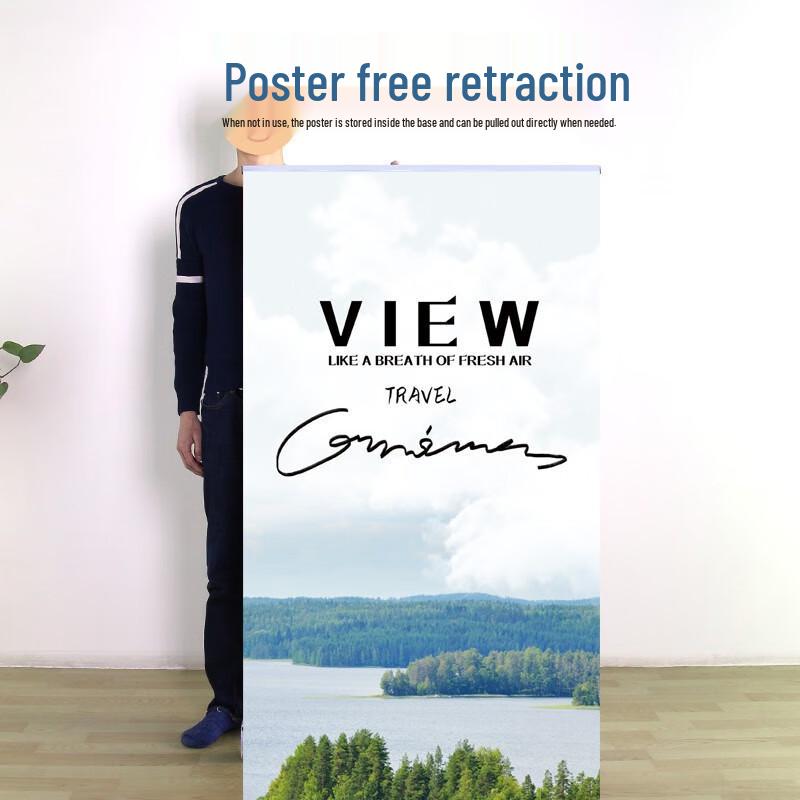 Lilang Aluminum Retractable Roll-Up Banner Stand