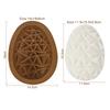 Easter Egg Silicone Mold Half Sphere Shape Cake Chocolate Mold Happy Easter Party Decor Knock Chocolate Bomb Egg DIY Baking Tool