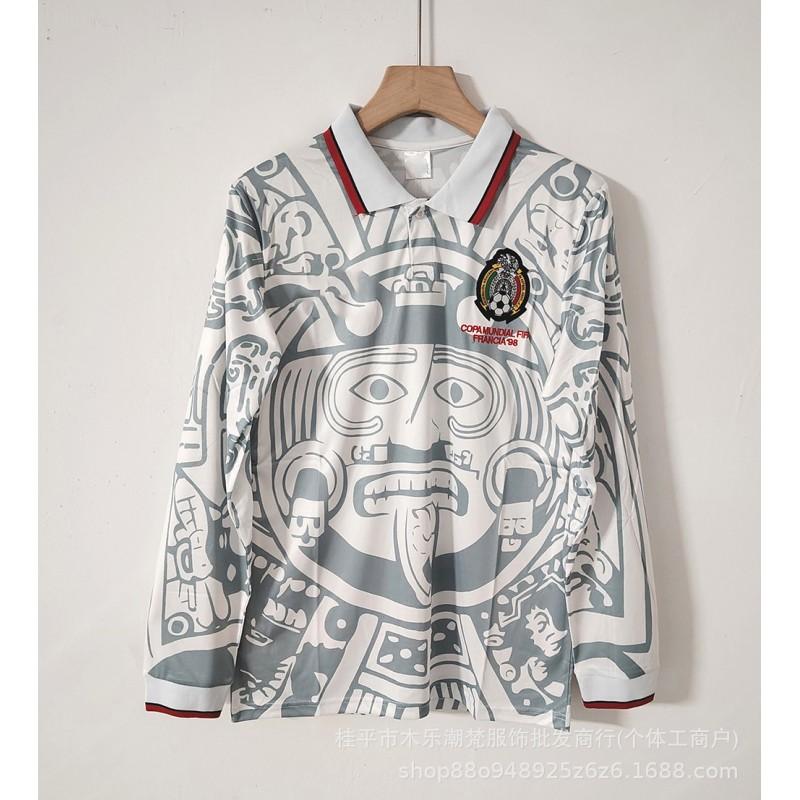 Retro Long Sleeve Soccer Jerseys World Cup National Team Argentina Germany England