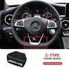 W204 Новый автомобиль Для Mercedes benz AMG Для логотипа AMG Рулевое колесо Наклейка Эмблема автомобиля Крышка Внутренняя наклейка Декаль Для AMG Mercedes