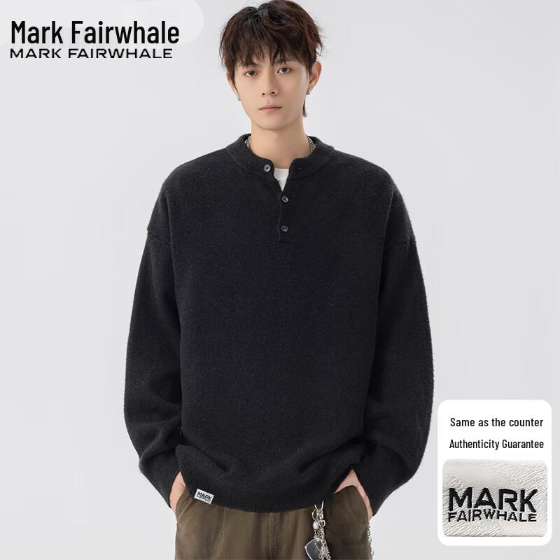 Mark Fairwhale Men's Trendy Loose Fit Pullover Sweatshirt