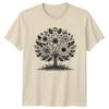 Detailed Floral Tree Of Life Botanical Unisexs TShirt Unisexdala Nature