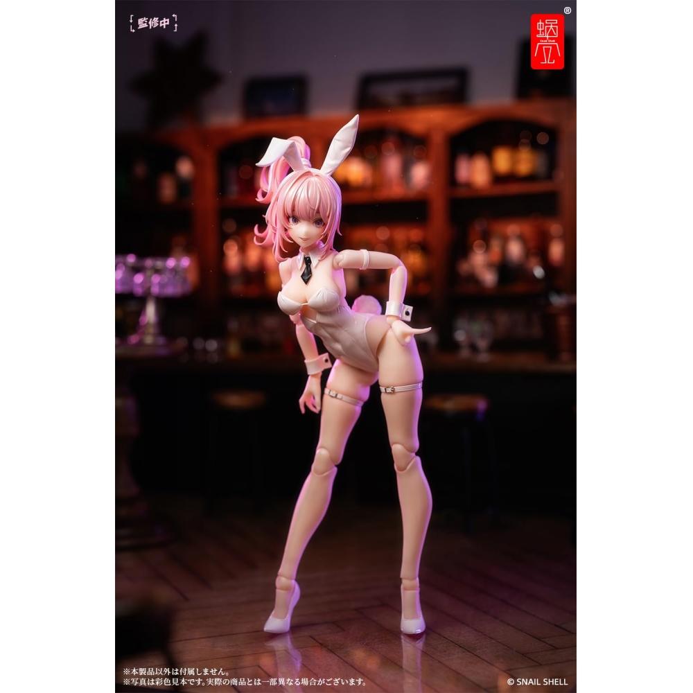 Cochlea Bunny Girl Airin Height Approx. 155mm (to Top of Head) 112 Scale Painted Action Figure Made of PVC, ABS, and POM
