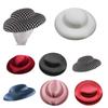 Fascinators Hat Base DIY Colrful Pillbox Hat Percher Opera Headwear Elegant Fascinator Hat Base Pillbox Hat