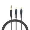 Кабель для наушников MSR7b/SR9/ESW990h/ ES770h/ESW950/ES750 Наушники Плетеный нейлоновый провод Терминалы A2DC
