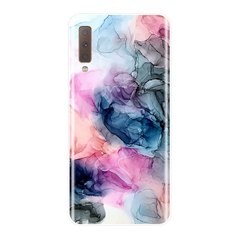 Чехол для телефона Samsung Galaxy A3 A5 A7 2016 2017, Мягкая силиконовая задняя крышка с мраморным рисунком для Samsung Galaxy A6 A8 Plus 2018 A5 A7