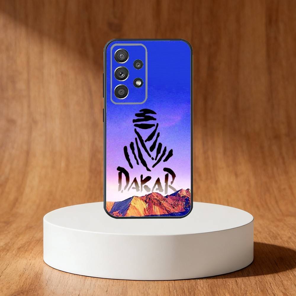 Чехол для телефона с логотипом Rally D-Dakar Для Samsung S25, S24, S21, S22, S23, S30, Ultra, S20, Plus, Fe, Note, 10, 9, 5G Черный Чехол