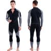 3mm Neoprene Wetsuit for Men Front Zip Full Body Diving Suit for Snorkeling Surfing Scuba Diving