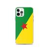 Coque iPhone - Guyane - Drapeau - Souple - Multicolore - Compatible iPhone 12 Pro