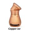 Pure Copper Jar Bedside, Office Tables, Shop Etc. (Kalash Jar)