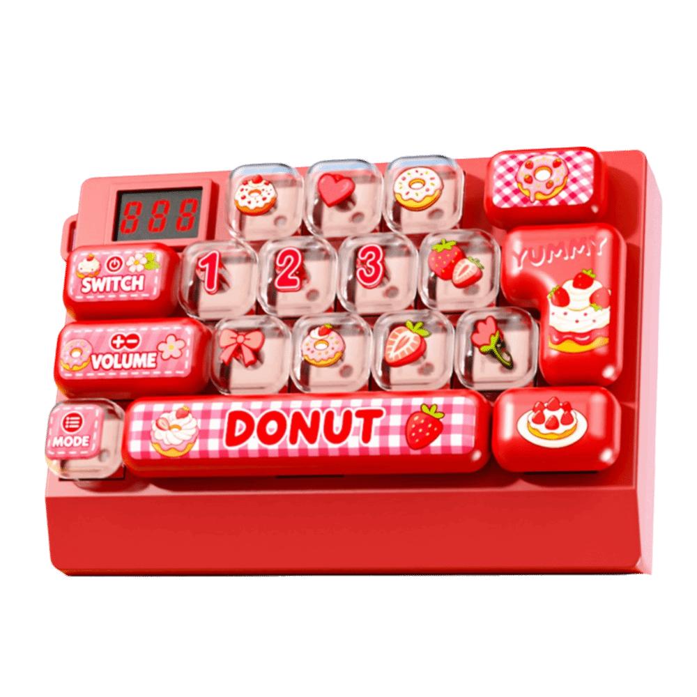 Focus Training Toy Quick Push Keyboard Game Machine 18-Key Speed Push Game Kids