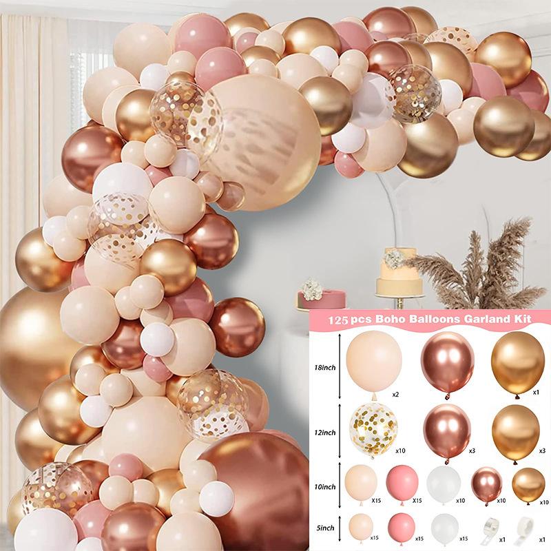 Balloon Set Birthday Party Theme Event Scene Arrangement Balloon Wedding Ceremony Arch Balloon Set