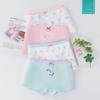 Girls' Antibacterial Boxer Briefs - Pure Cotton Underwear for Children, Available In Small, Medium, and Large.