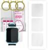 3x Apgo Hydrogel Screen Protector for Xblitz Kids Watch GPS Watch Me, Hydrogel Film, with Positioning Layer Easy Installation