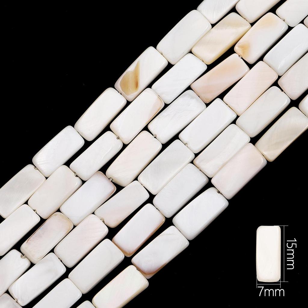 22-115 шт. Натуральные пресноводные ракушки Геометрические бусины для DIY ожерелья, браслета, серег, изготовления ювелирных изделий