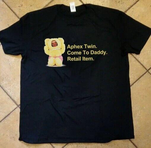 SALE Aphex Twin Come To Daddy Yellow Bear T Shirt, Unisex Shirt Unisex T-Shirt
