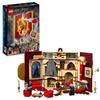 LEGO® Harry Potter 76409 Le Blason De La Maison Gryffondor, Jouet Avec 3 Minifigurines, Château De Poudlard