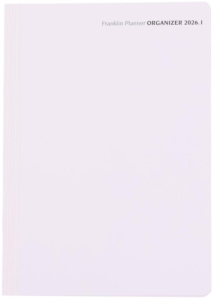Franklin Planner Organizer, 1 Page Per Day, Starting January 2026, A6, No Cover, 86558