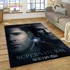 SPN Новейший Ковер с 3D-изображением Дина и Сэма из Сверхъестественного для Спальни, Гостиной, Дома, Декор для Дивана, Детская Игровая Большая Декоративная Напольный Коврик