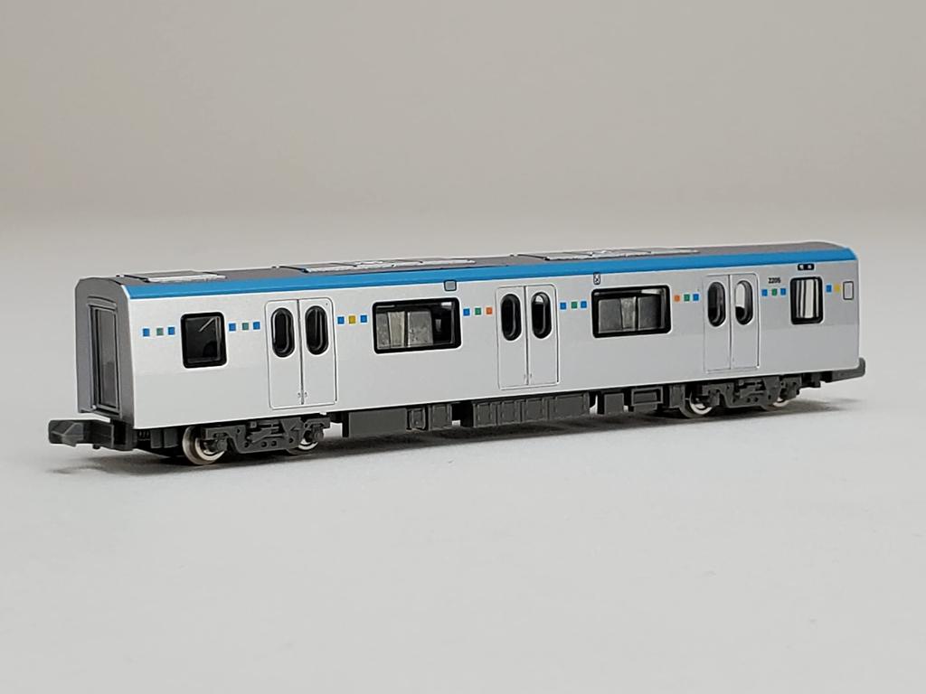 Коллекция линейной подземной железной дороги, транспортное бюро города Сендай, серия 2000, линия Тодзай, серебряный пояс, набор, принадлежности для диорамы, 322139, 4 вагона