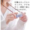 [Эксклюзивно для Amazon.co.jp] Компактная цифровая камера Kenko Pieni M, серо-синий цвет, набор с брелоком, 1,22 мегапикселя, возможность записи фото и видео, ЖК-экран