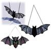 1pc/2pcs Acrylic Window Hanging Black Halloween Decorations Bat Suncatcher Wall Hangings Party Accessories Bat Stained
