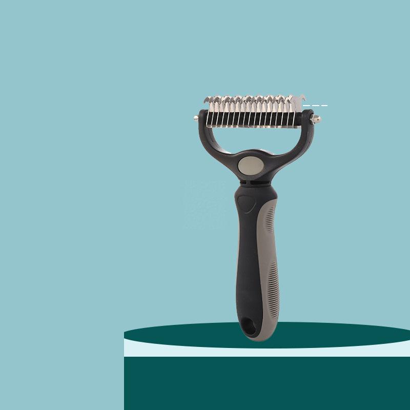 Расческа для домашних животных PC для собак и кошек Расческа для завязывания узлов Уход за шерстью Расчески для удаления пуха Машинки для стрижки волос Массажная щетка Принадлежности для домашних животных