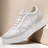 Genuine Leather Men's Sneakers New Trend Casual Shoes Breathable Leisure Male Vulcanize Shoes Non-slip Male Skateboard Footwear