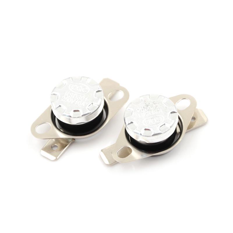 2шт 10A 250V Ksd301 30 по Цельсию до 160 по Цельсию термостат контроль температуры переключатель