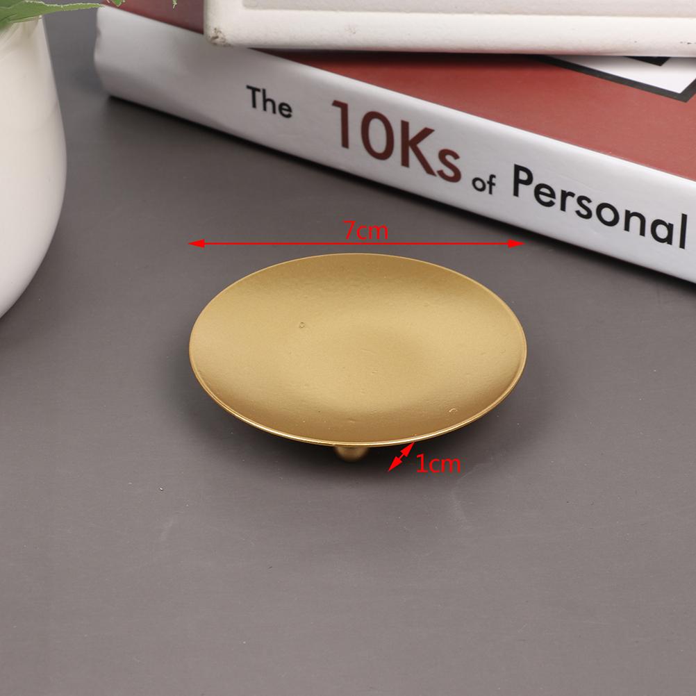 Подсвечник из скандинавского золота и железа, креативный подсвечник, декоративный подсвечник для стола