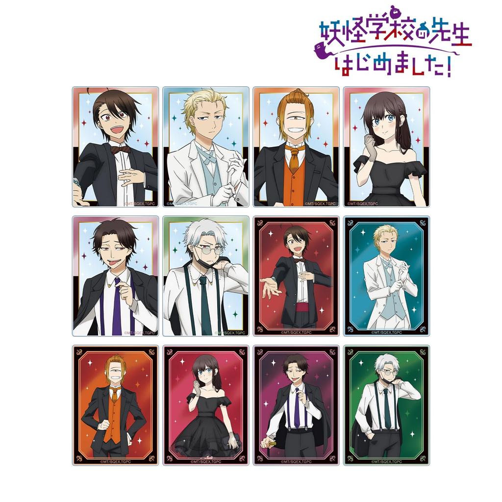 TV Anime Started Teaching At a Yokai Original Illustration Party Costume Trading Acrylic Cards Box of 12 "I've School!" Ver.