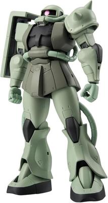 TAMASHII NATIONS ROBOT Spirits Mobile Suit Gundam SIDE MS MS-06 Серийный Закк ver. АНИМЕ. (Перепродажное издание) приблизительно. 125 мм ПВХ и АБС Окрашенный