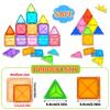 Магнитные Строительные Блоки 3D Конструктор Игрушки DIY Монтессори Сенсорные Образовательные Игрушки Для Детей От 3+ Лет Подарок на День Рождения