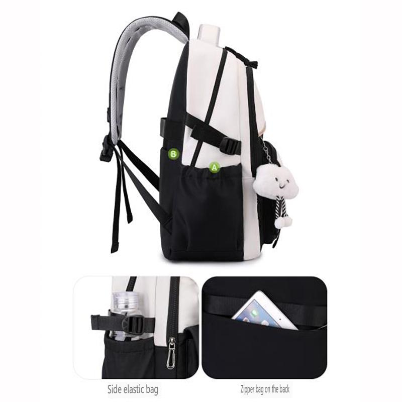 Рюкзак Высокая грязеустойчивость Большая вместимость Студенческий Простой