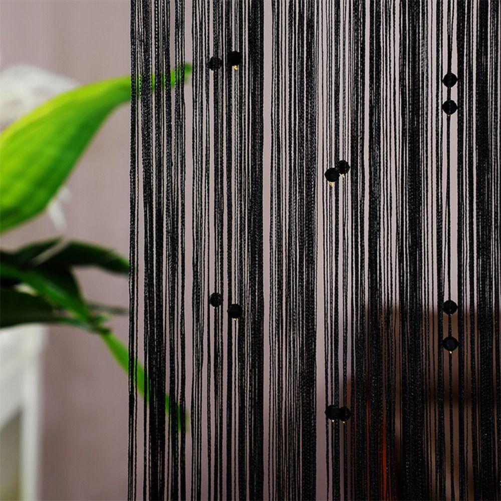 Разделитель комнаты Кристалл Бусины Шторы-нити Блестящие Кисточки Оконные Шторы Дверные Шторы Домашний Декор