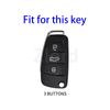 New Soft TPU Car Flip Key Case Cover Shell Fob for A1 A3 A6 A6L Q2 Q3 Q7 TTS R8 S6 RS3 Protector Keychain Auto Accessories
