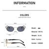 Fashion and High-end Oval Metal Frame Myopia Glasses Retro and Versatile Light Luxury Sunglasses for Men and Women's Travel
