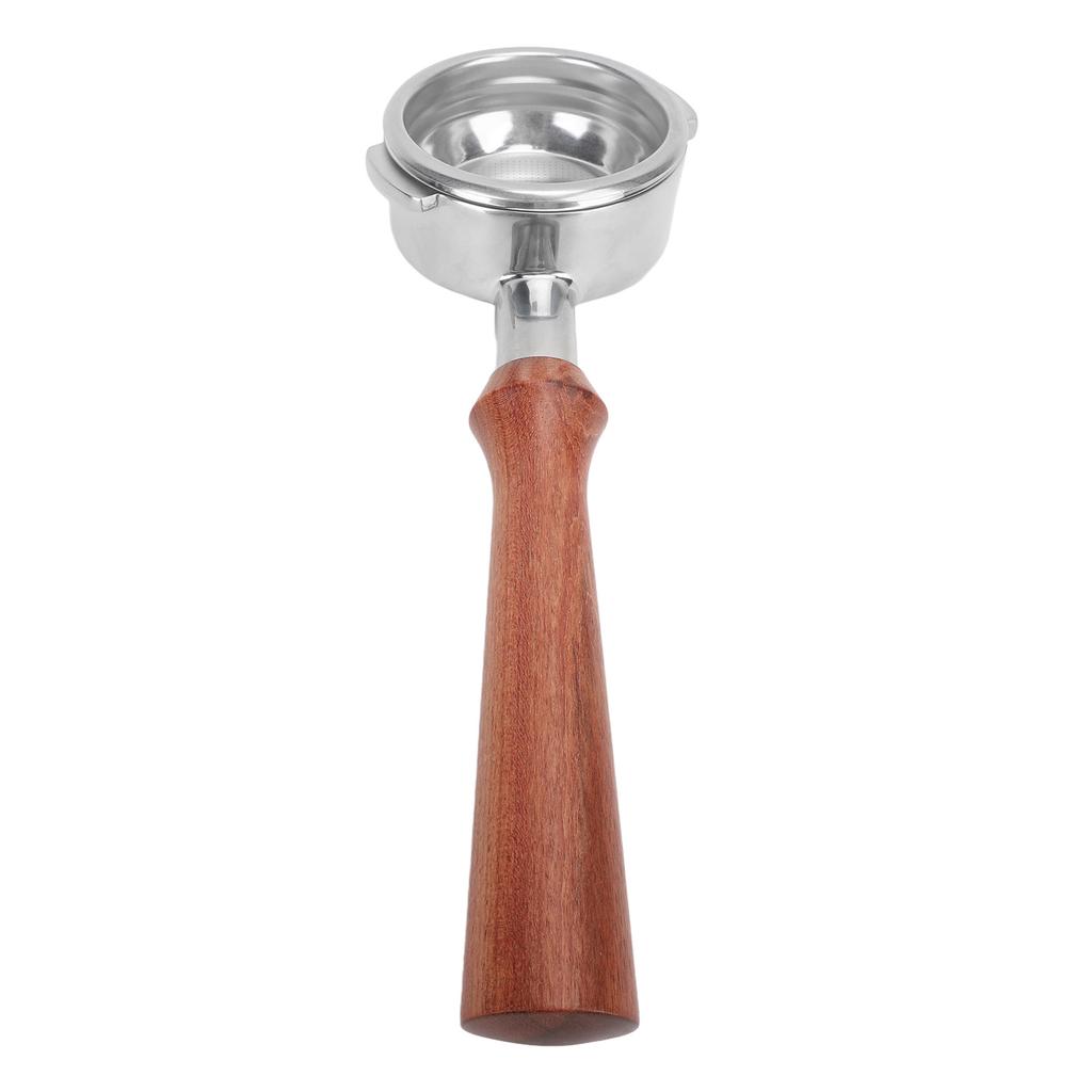 58 мм бездонный портафильтр сменный нержавеющая сталь ручка наклонный ушной фильтр для кофе NOWWA