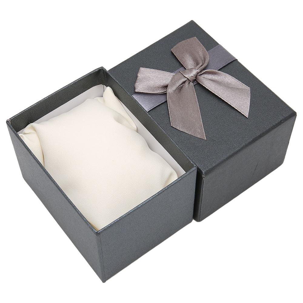 7 x 7.5 x 10cm Bowknot Decor Watch Gift Box Commercial gift matching storage box