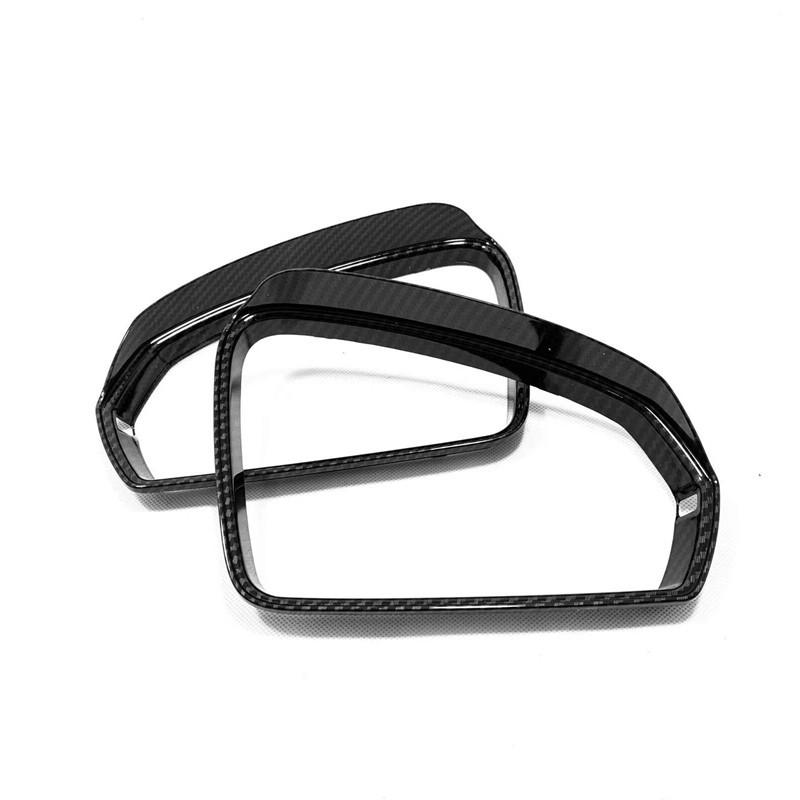 Tiguan 17-24 L Rearview Mirror Cover Kit: Fuel Tank Cap, Fog Lights, Rear Wiper, Front Bar Trim.