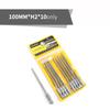 100mm S2 Hexagon Screwdriver Bit Set Magnetic Electric Bit Hex Wind Bit For Power Tools H2 H3 H4 H5 H6 H8 H10 H12 H14