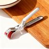 Heat Resistant Kitchen Bowl Tongs with Non-Slip Grip for Plates Dishes Steam Stainless Steel Utensil