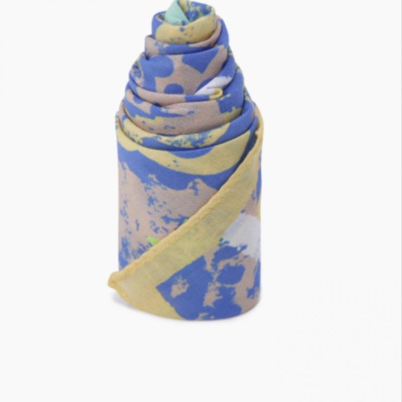 Benetton Benetton Petite Square Pattern Scarf Bcmfa1511