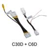 Reverse Power Cable C30D+C6D 30 Pin for Toyota Rav4, Camry, Avalon 2019-2020