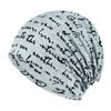 Women's Knit Cap Goth Bonnet Head Wrap Men's Hat Nightcap Hip Hop Beanies