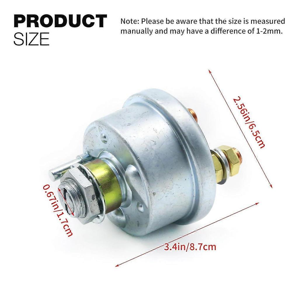 7N0718 Master Power Starter Disconnect Switch with 2 Keys Replacement for